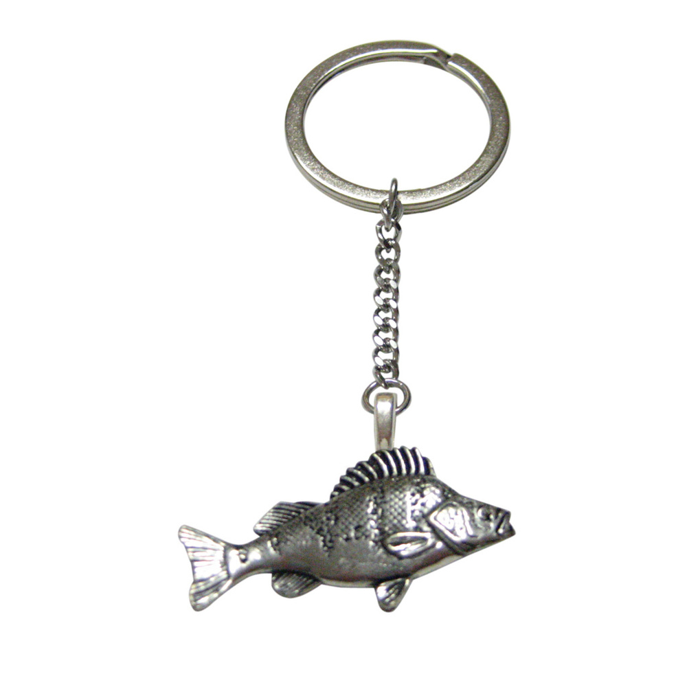 Perch Fish Pendant Keychain